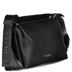 Black Polyester Handbag