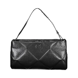 Black Polyester Handbag