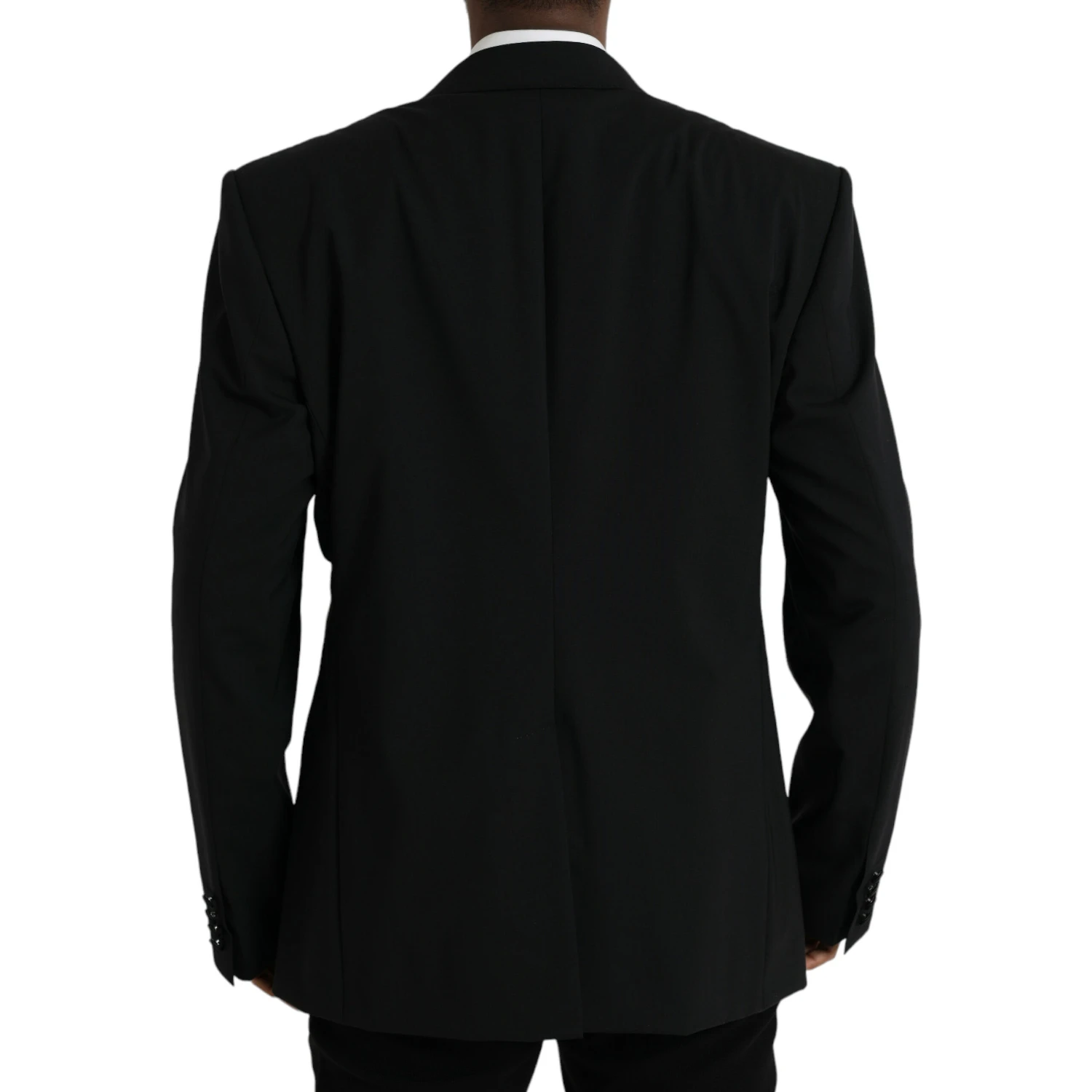 Black SICILIA Single Breasted Coat Blazer