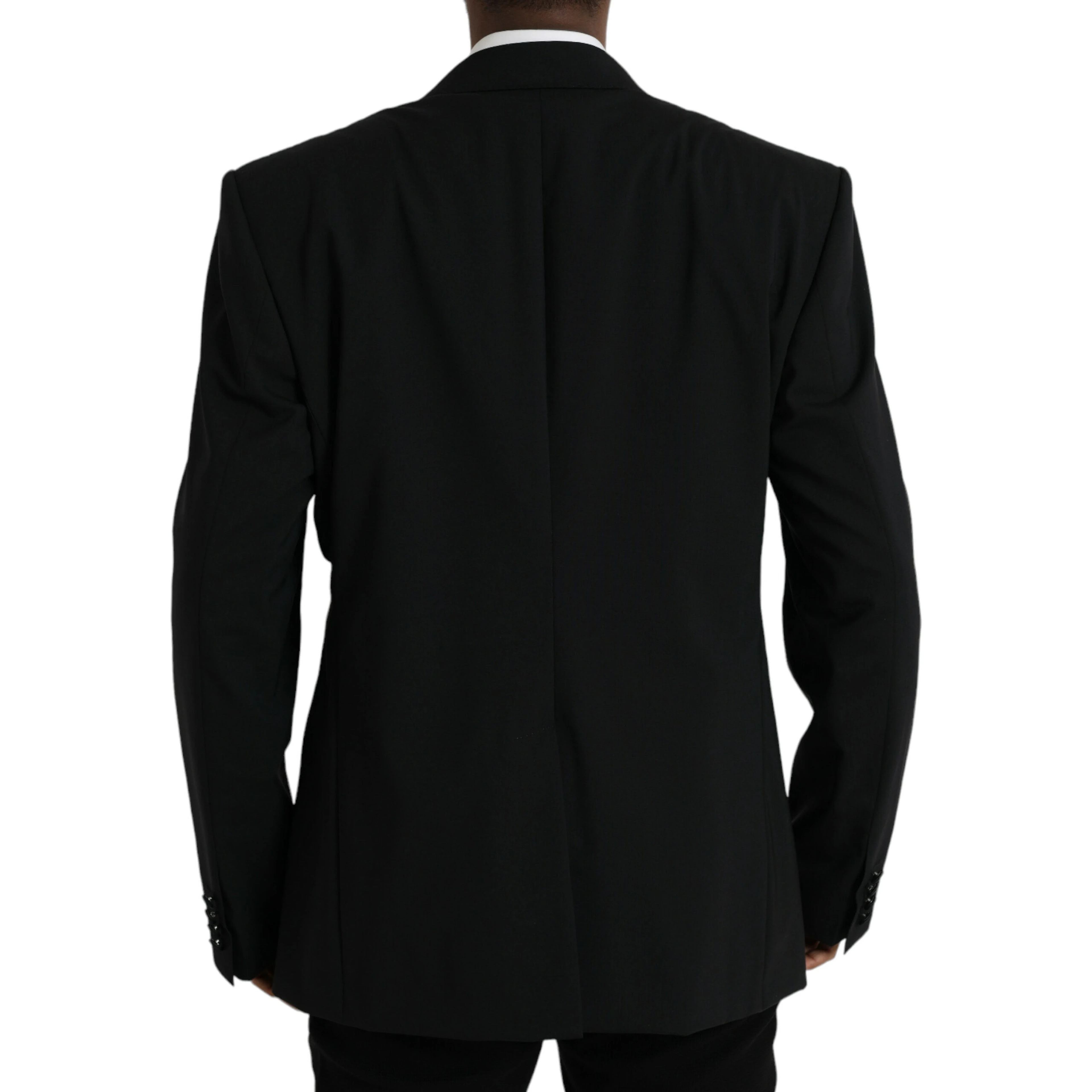 Black SICILIA Single Breasted Coat Blazer