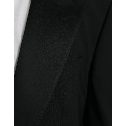 Black SICILIA Single Breasted Coat Blazer