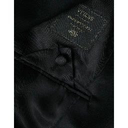 Black SICILIA Single Breasted Coat Blazer