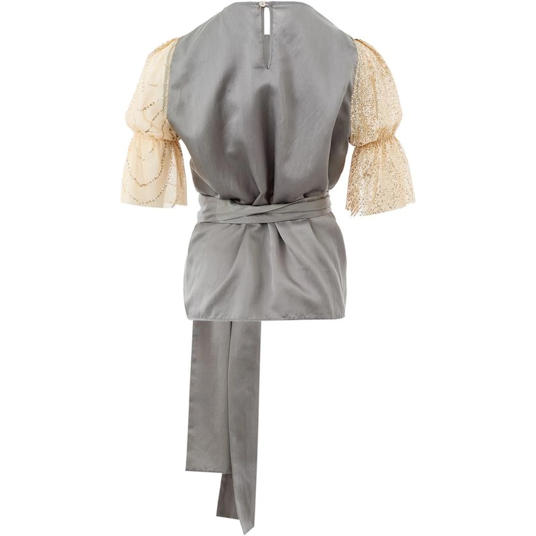 Multicolor Silk Tops & T-Shirt