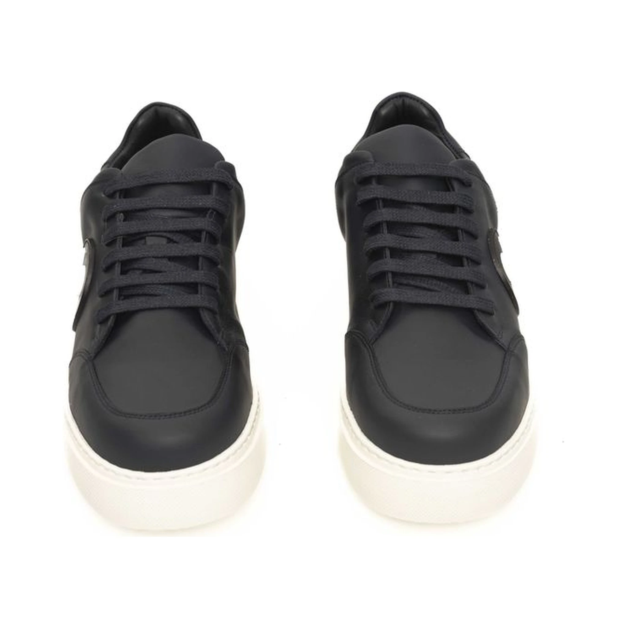 Blue Cowhide Sneaker