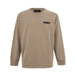 Beige Cotton T-Shirt
