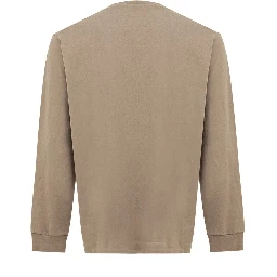 Beige Cotton T-Shirt
