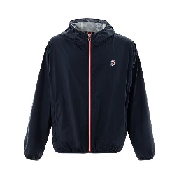 Blue Polyamide Shell Jacket