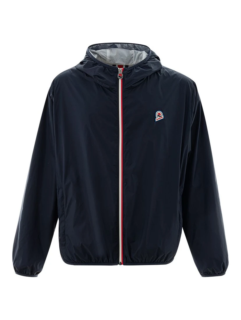 Blue Polyamide Shell Jacket