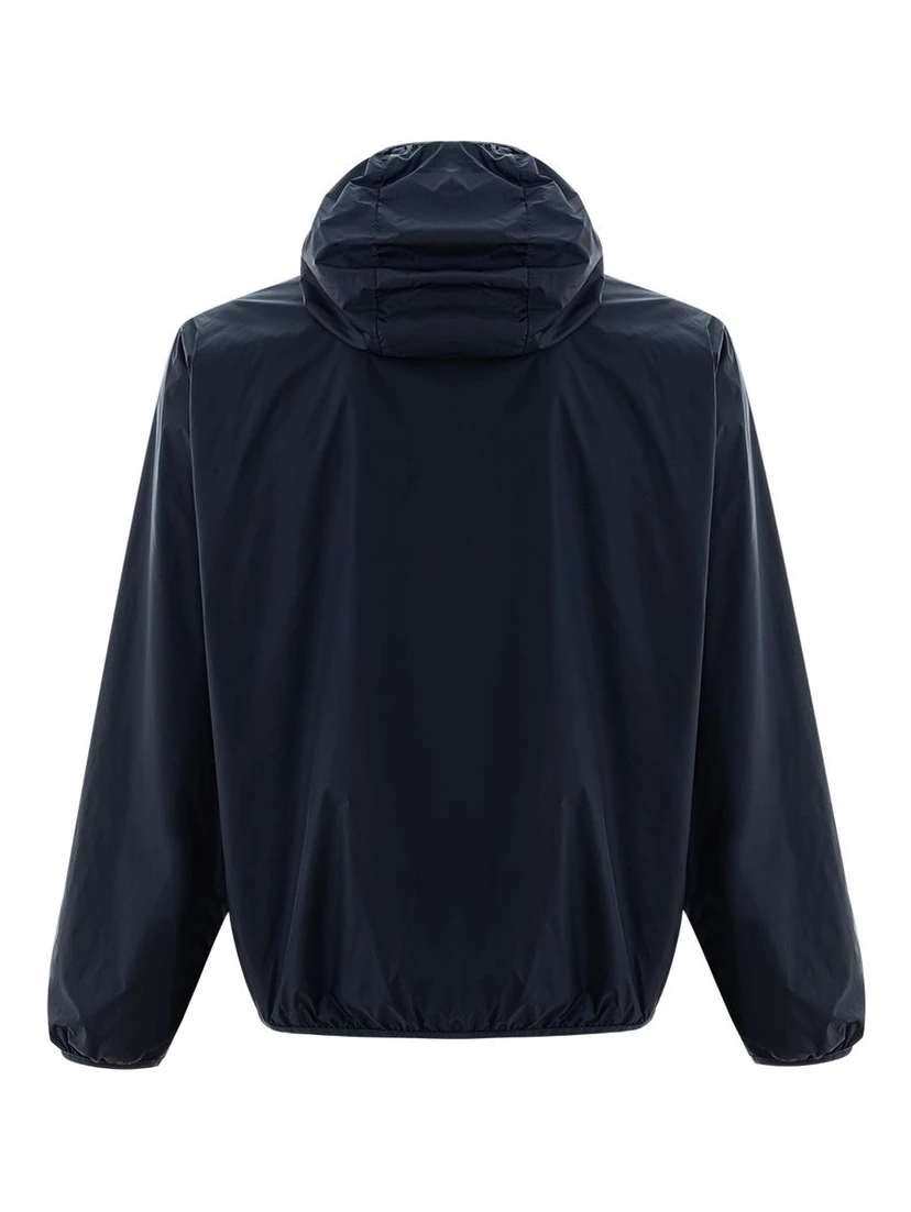 Blue Polyamide Shell Jacket