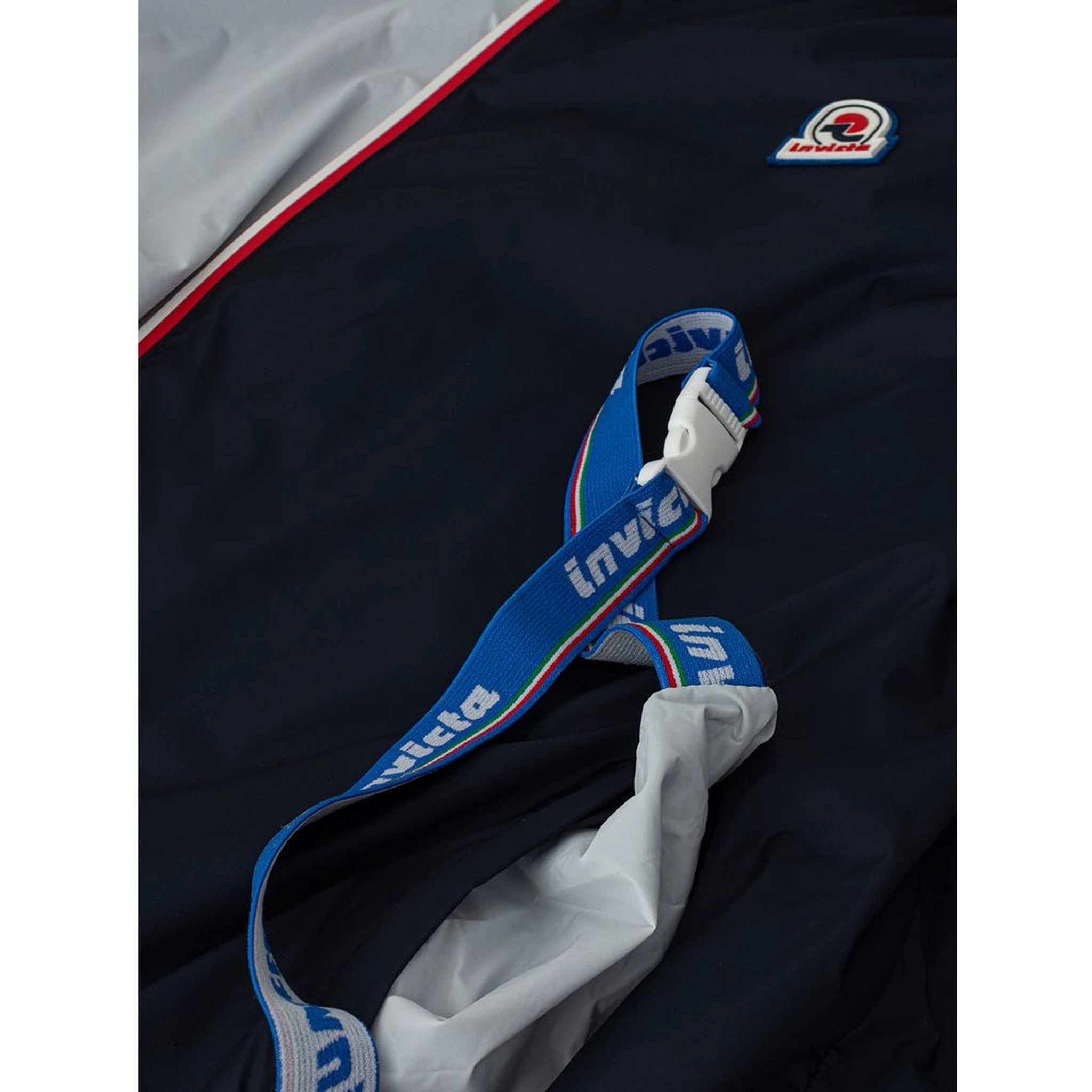 Blue Polyamide Shell Jacket