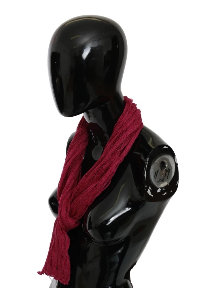 Bordeaux Neck Wrap Shawl Foulard Scarf