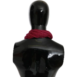 Bordeaux Neck Wrap Shawl Foulard Scarf