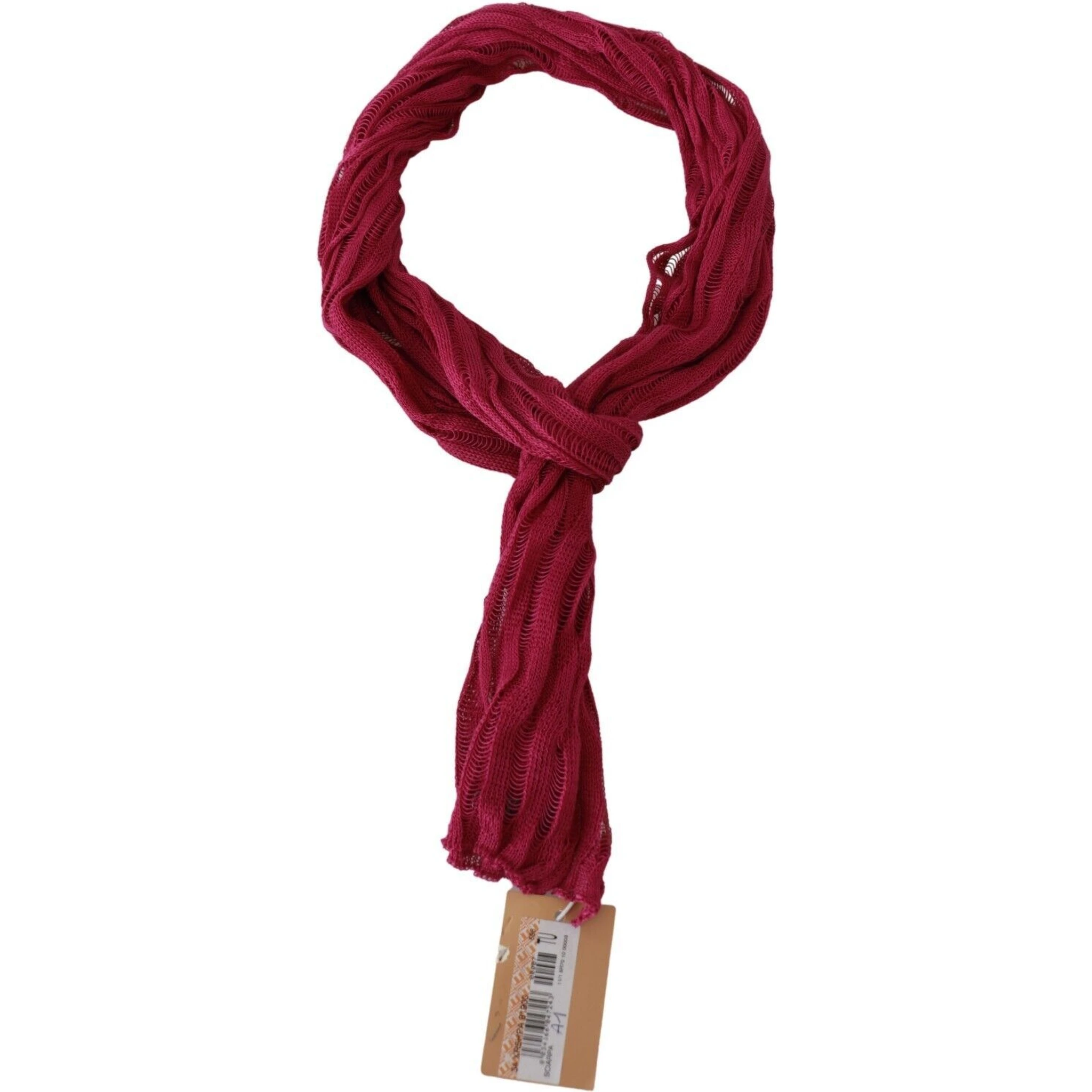 Bordeaux Neck Wrap Shawl Foulard Scarf