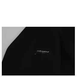 Black Wool Stretch Waistcoat Formal Dress Vest