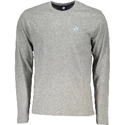 تيشيرت قطني رمادي