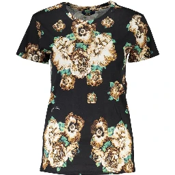 تيشيرت قطني أسود