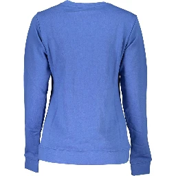 سويت شيرت قطني أزرق