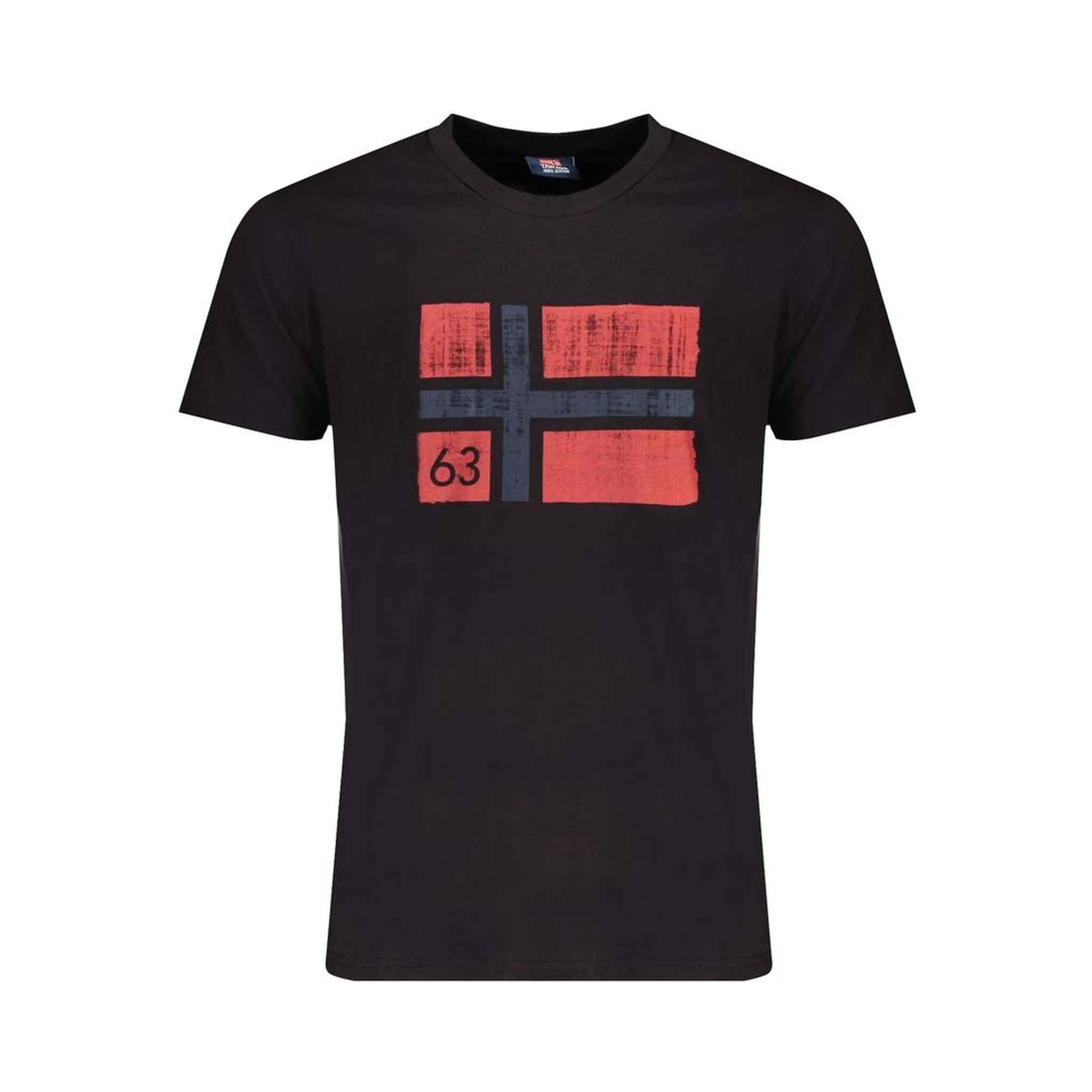 Black Cotton T-Shirt