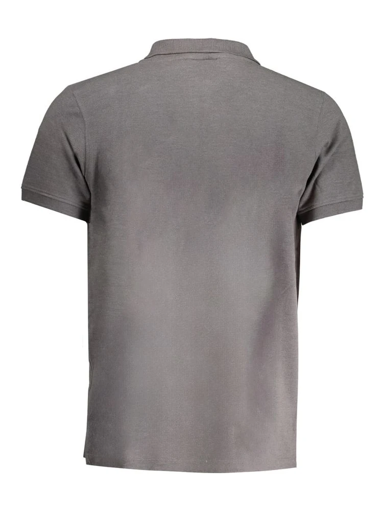 Gray Cotton Polo Shirt alternative