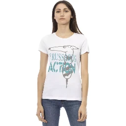 White Cotton Tops & T-Shirt