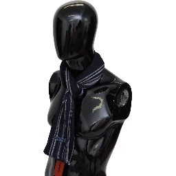 Multicolor Wool Striped Unisex Wrap Fringes Shawl