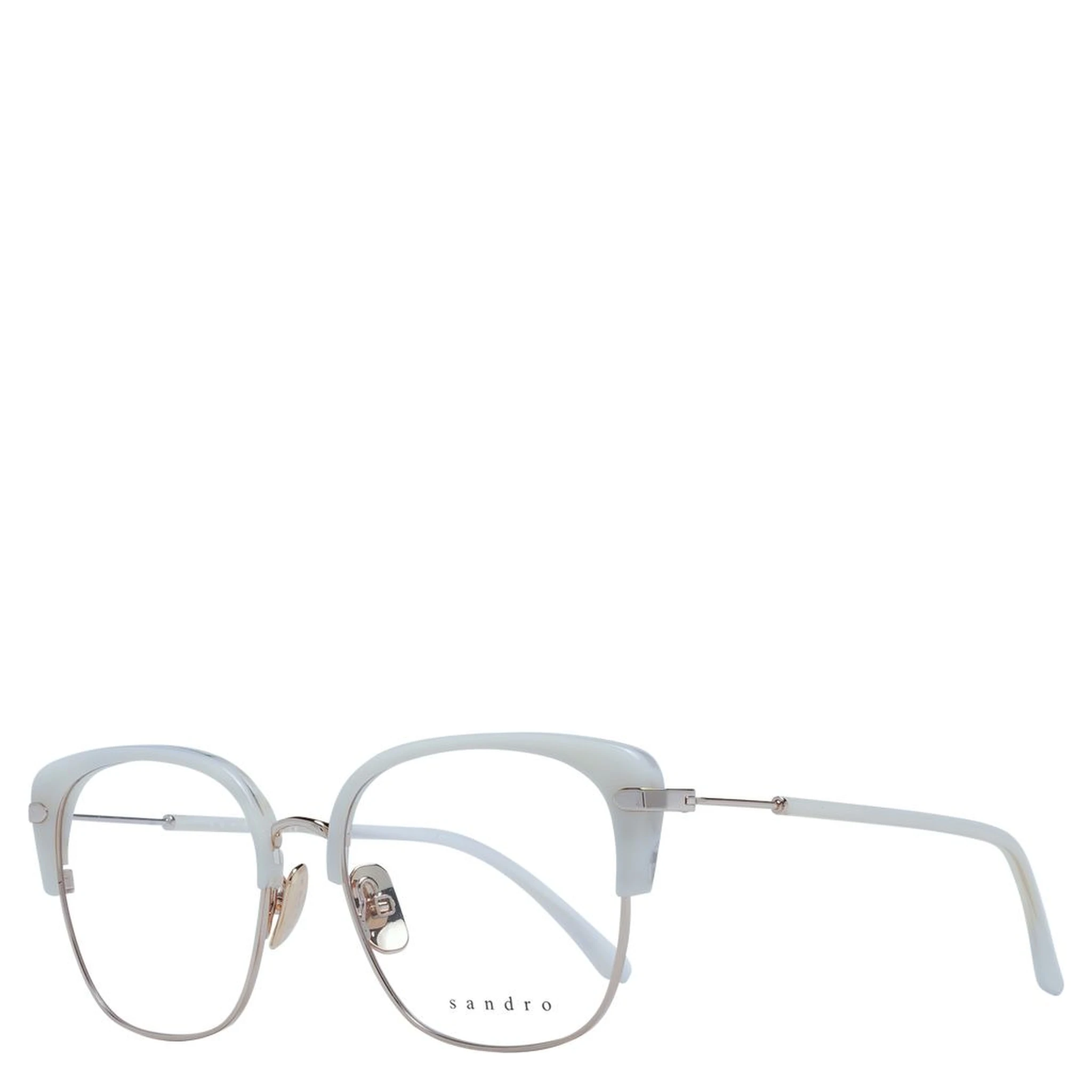 White Stainless Steel Glasses (Frames)