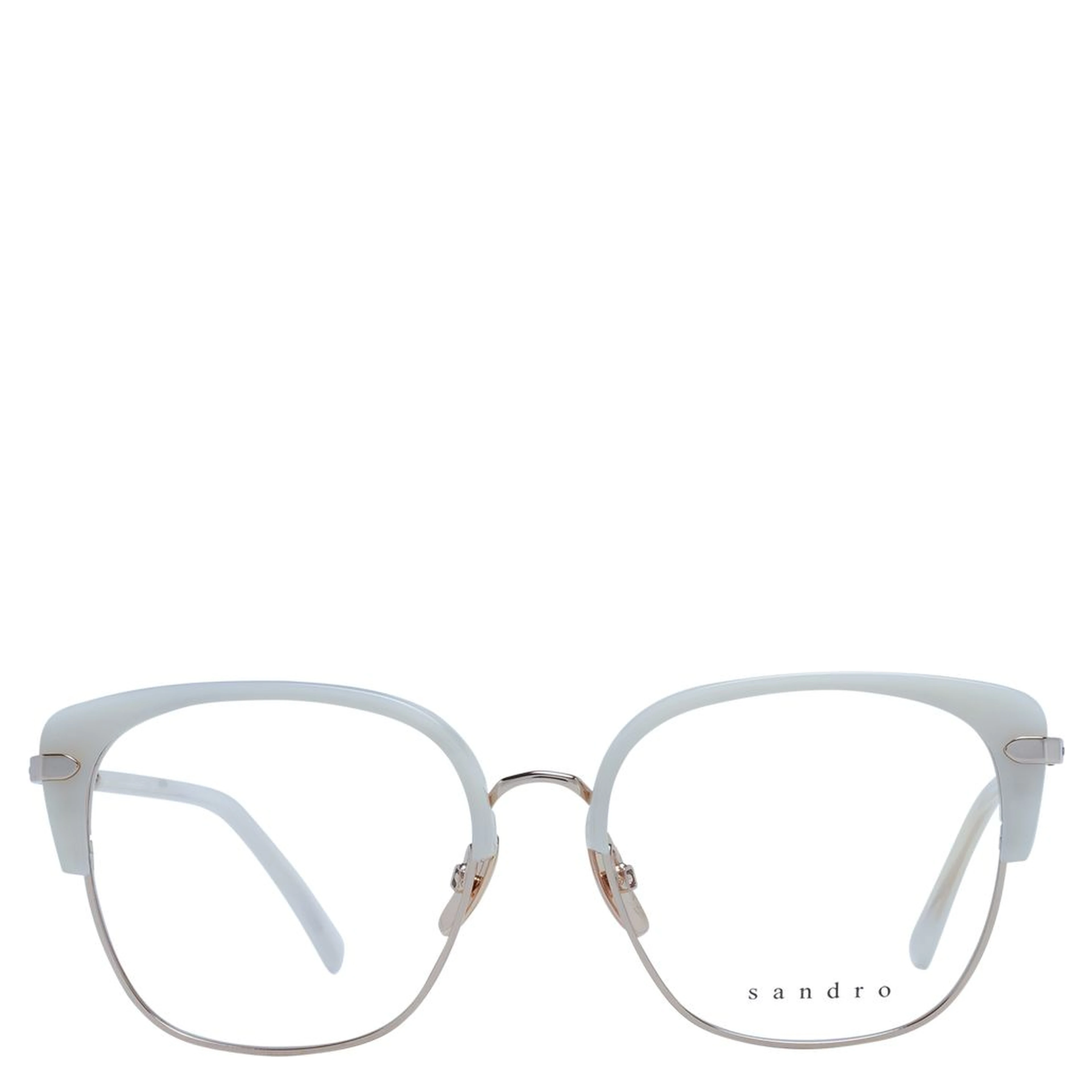White Stainless Steel Glasses (Frames)