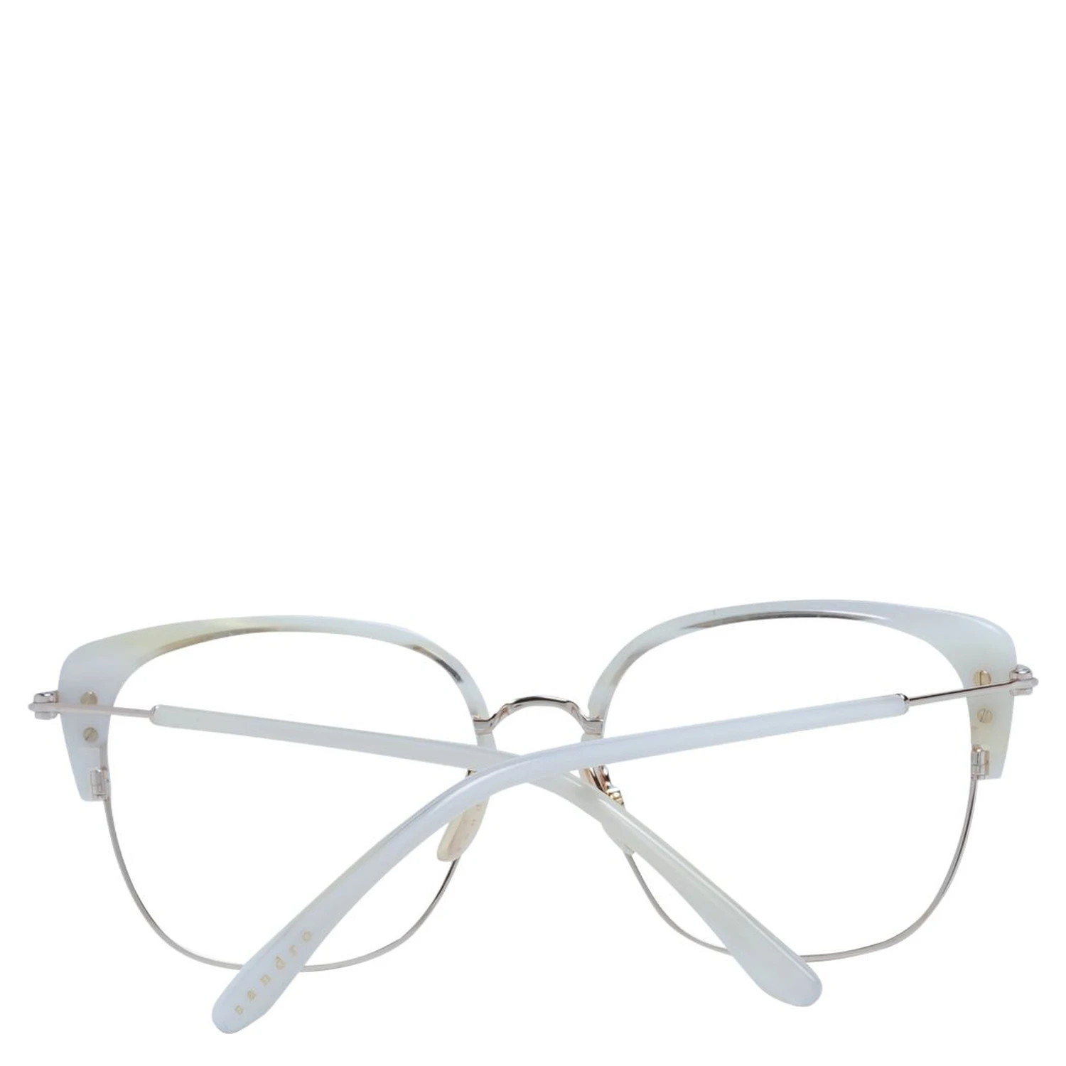 White Stainless Steel Glasses (Frames)
