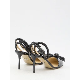 Double Bow Closed Toe sandals