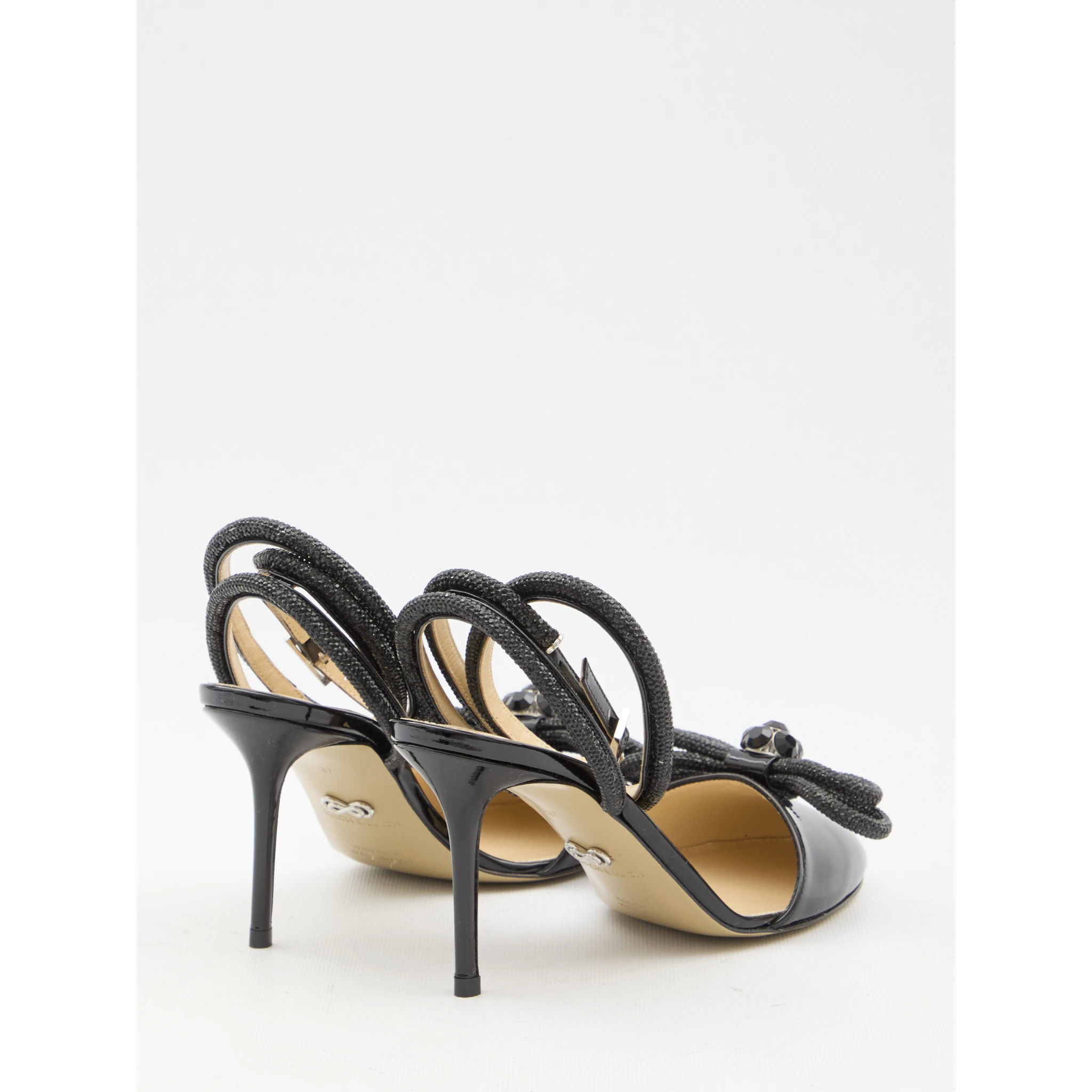 Double Bow Closed Toe sandals