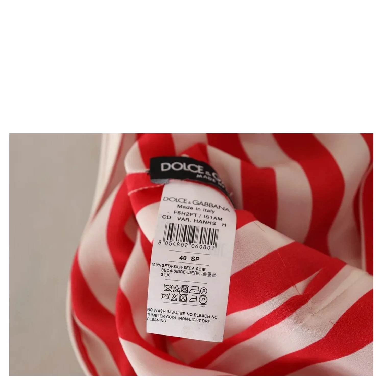 White Red Silk A-Line Shift Gown Maxi Dress