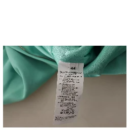 Mint Green Sheath Square Neckline Midi Dress