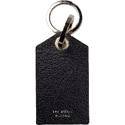 Blue Rubber Keychain