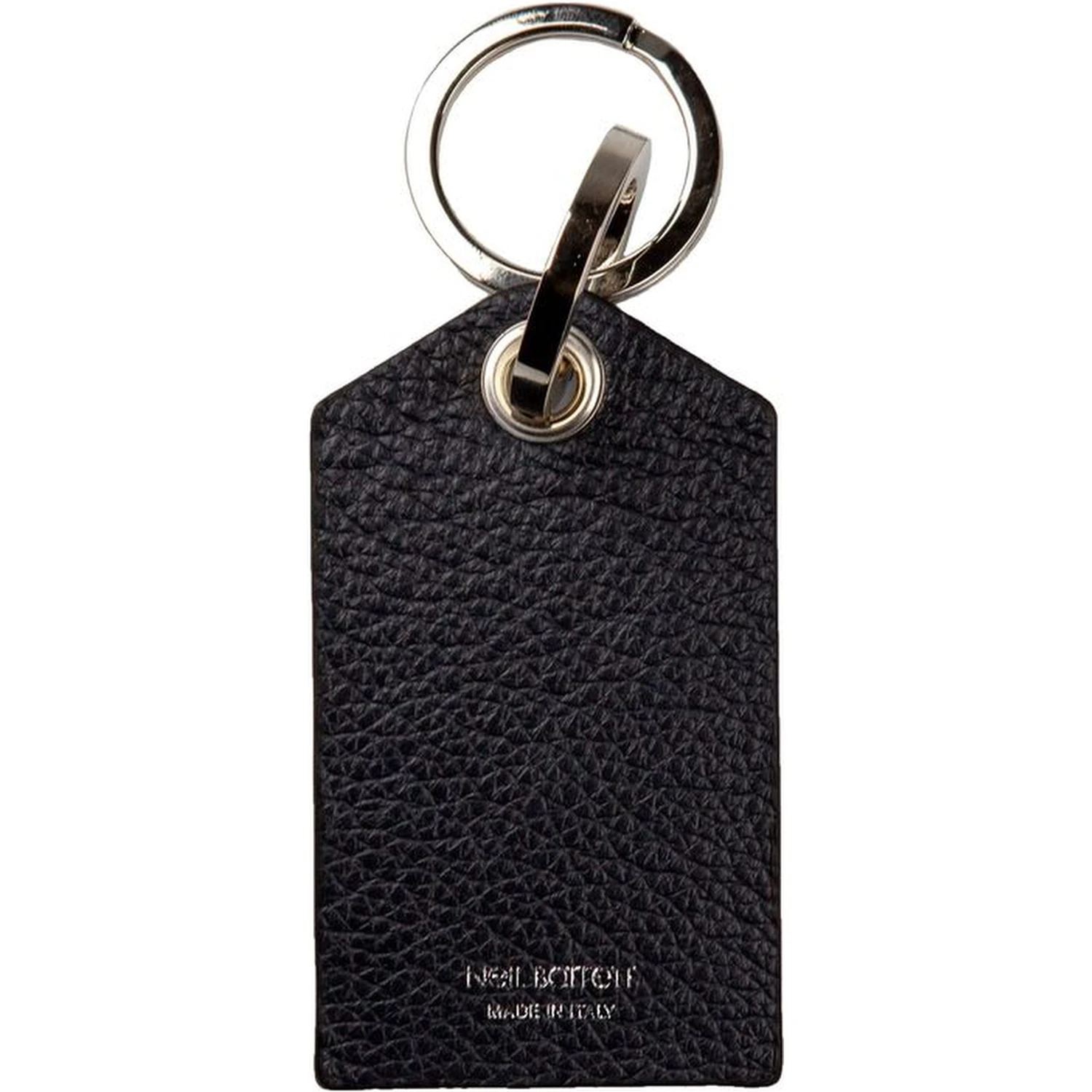 Blue Rubber Keychain