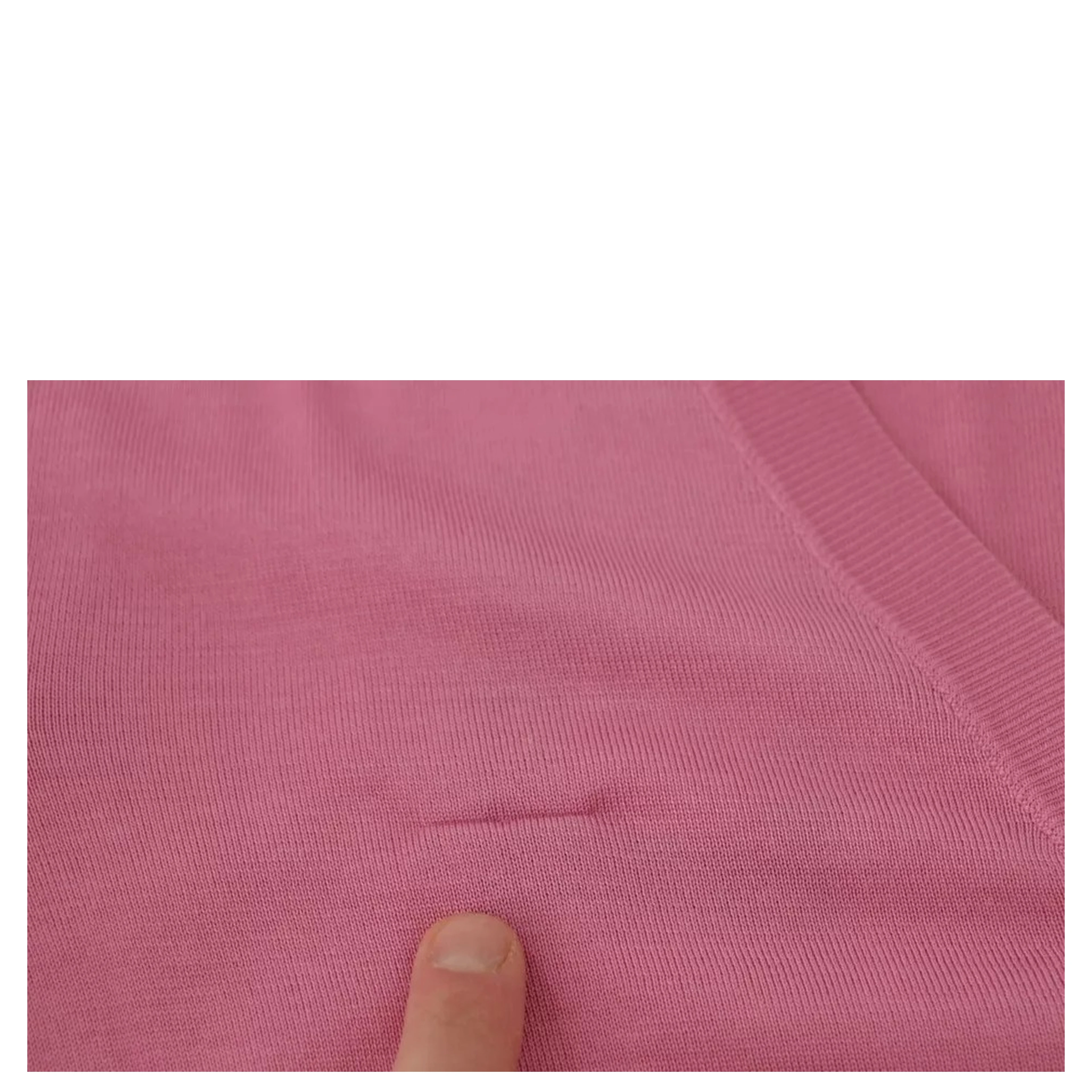 Pink 100% Silk Button Down Cardigan Sweater