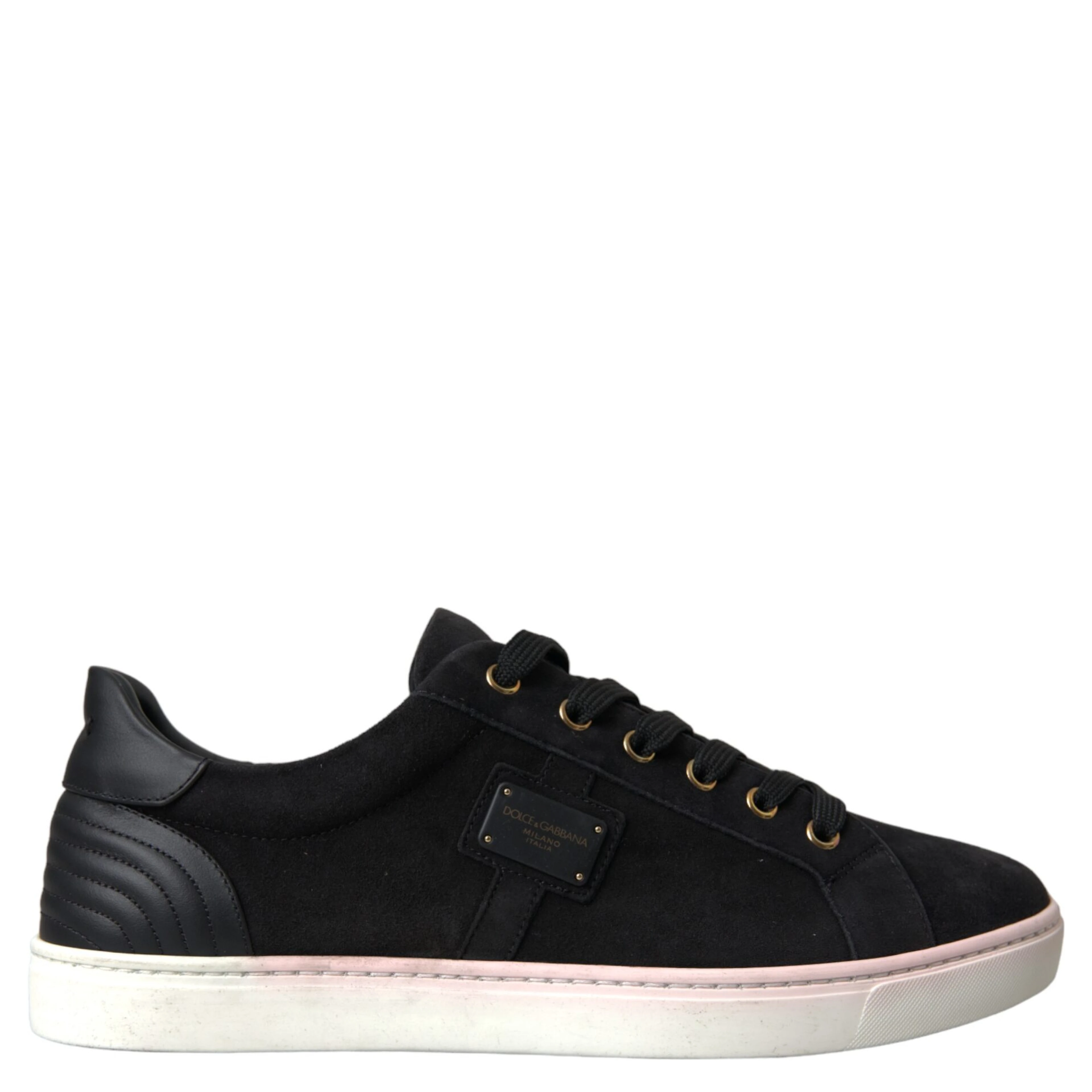 Black Suede Leather Men Low Top Sneakers Men Shoes