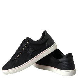 Black Suede Leather Men Low Top Sneakers Men Shoes