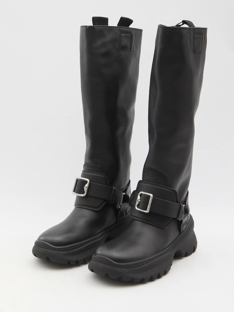 40mm Lf Stomp High Boots In Black alternative