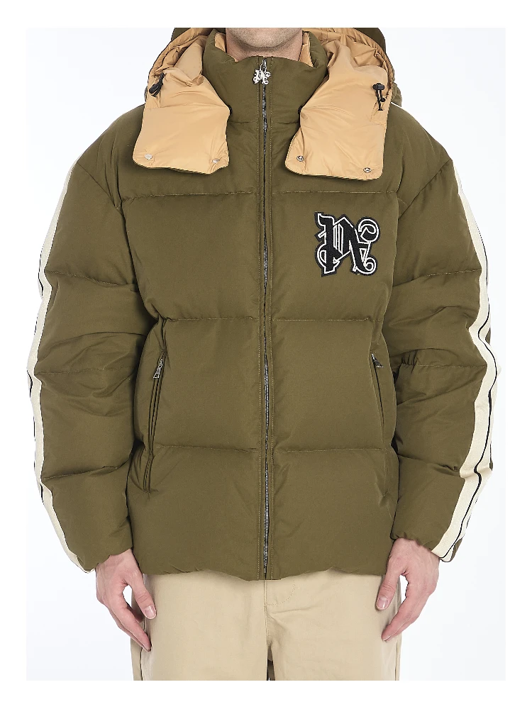 Track Monogram puffer jacket