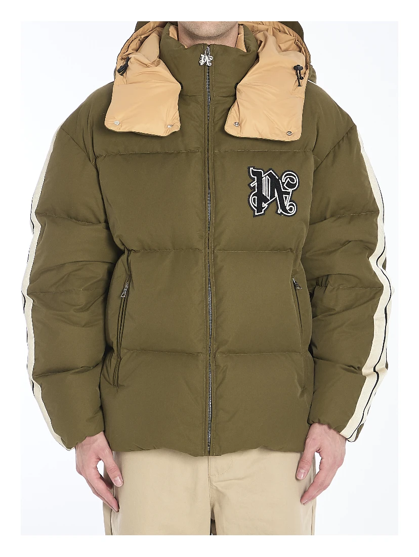 Track Monogram puffer jacket