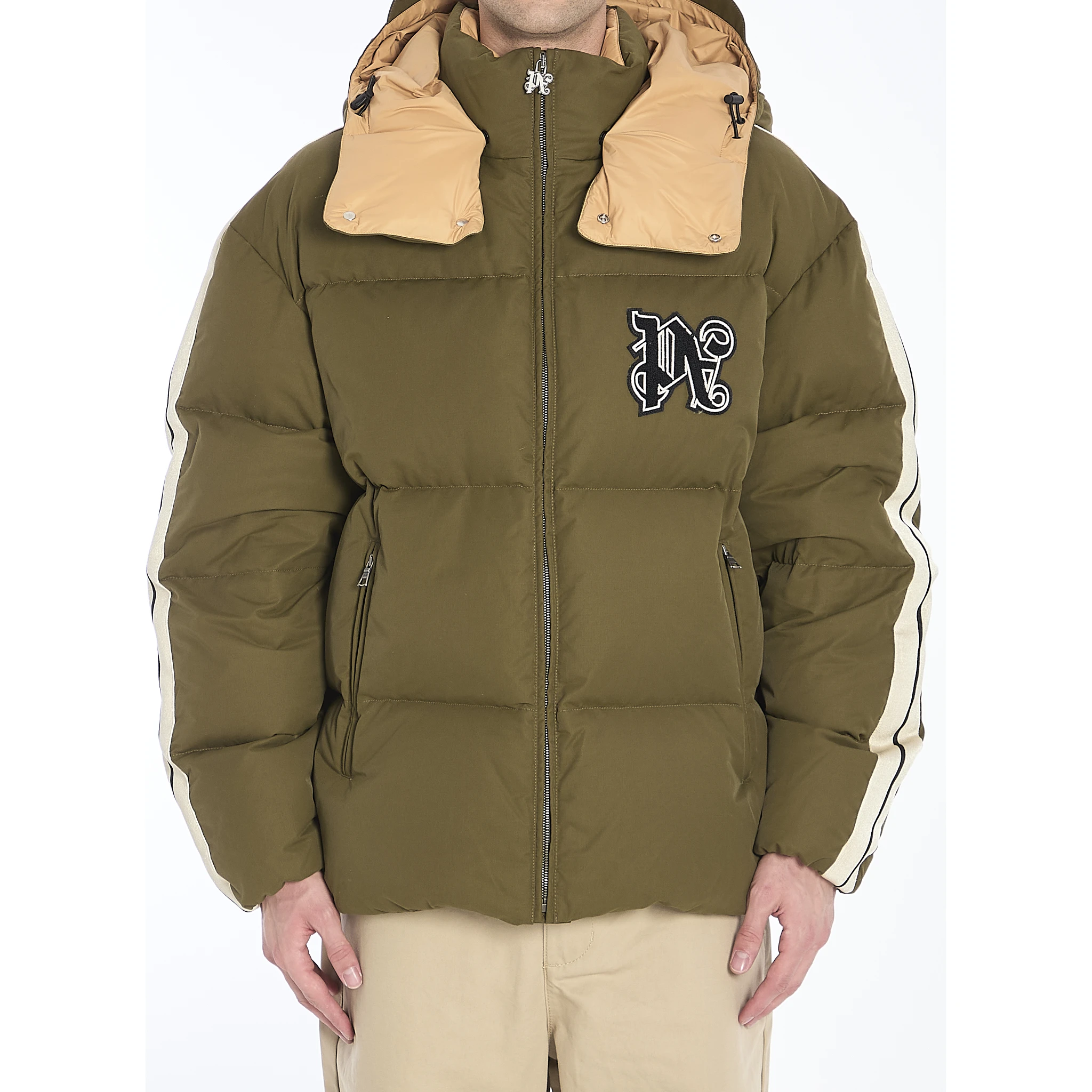 Track Monogram puffer jacket