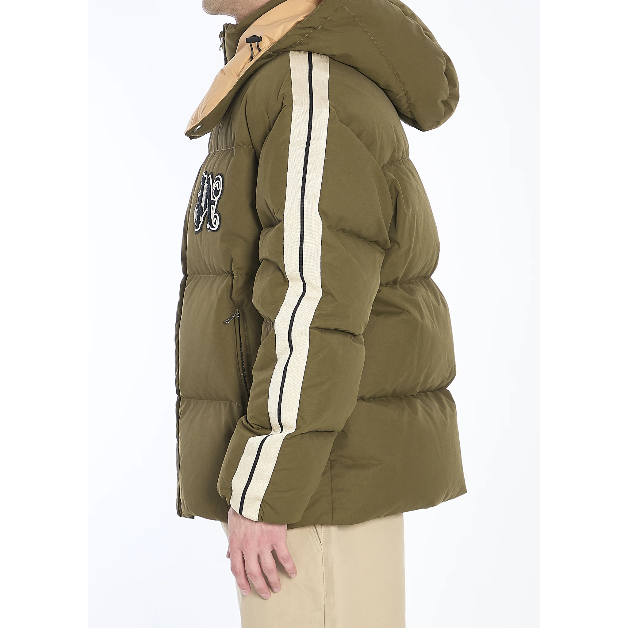 Track Monogram puffer jacket