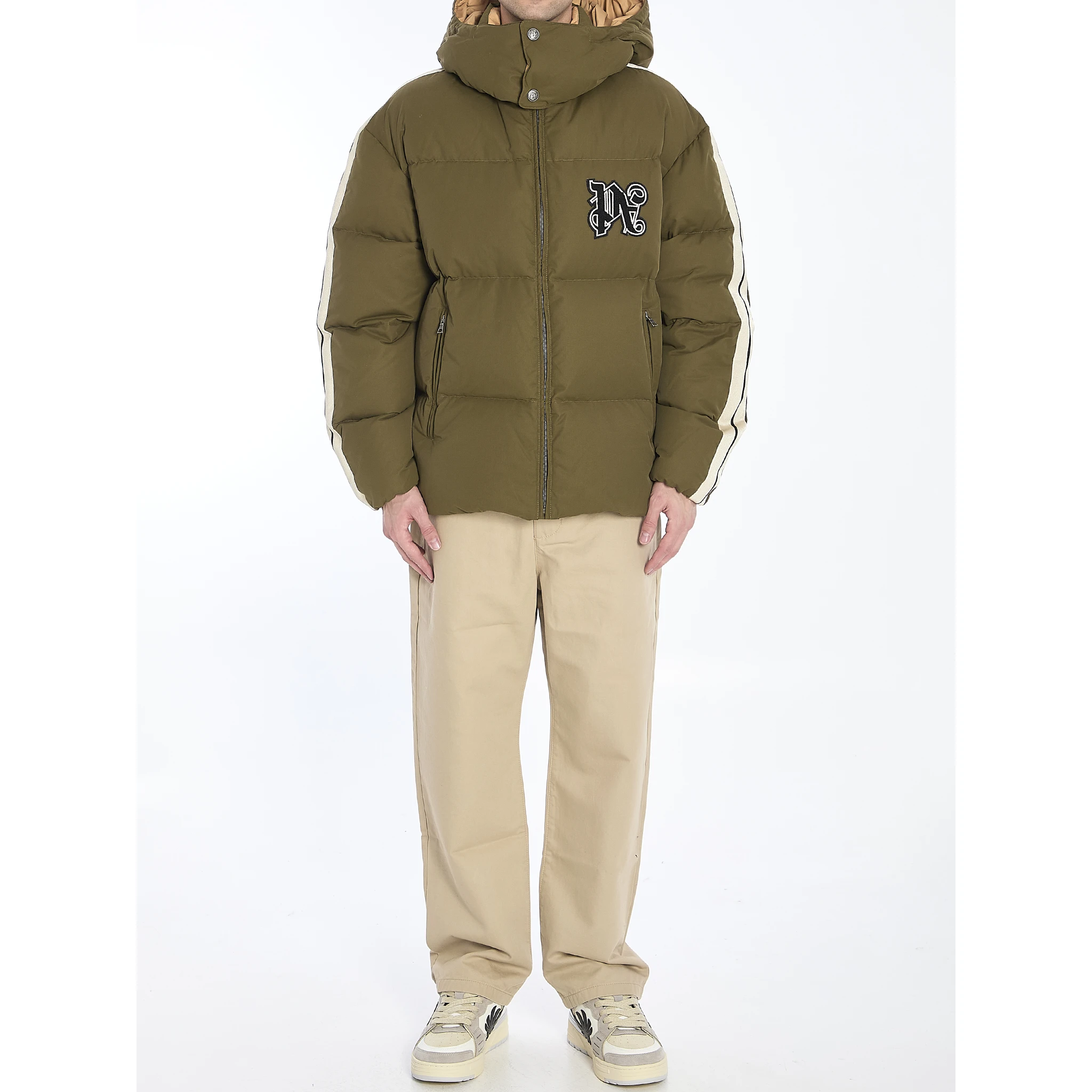 Track Monogram puffer jacket
