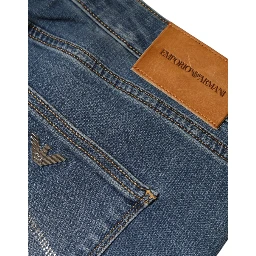 Blue Washed High Waisted Skinny Women Denim Jeans
