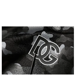 Black Camouflage Round Neck Sweatshirt Sweater