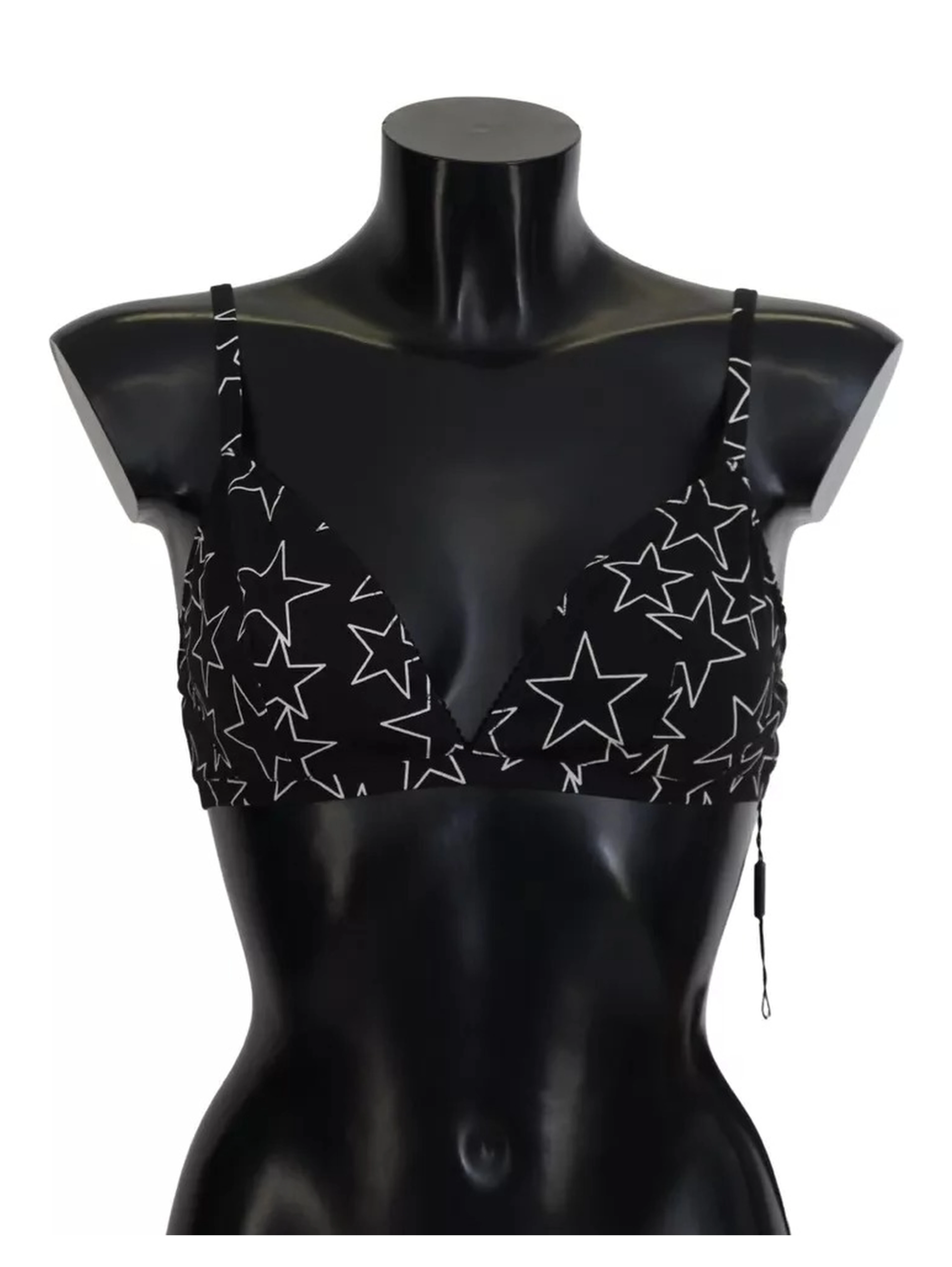 Black Millennials Star Non Wire Cotton Bra Underwear