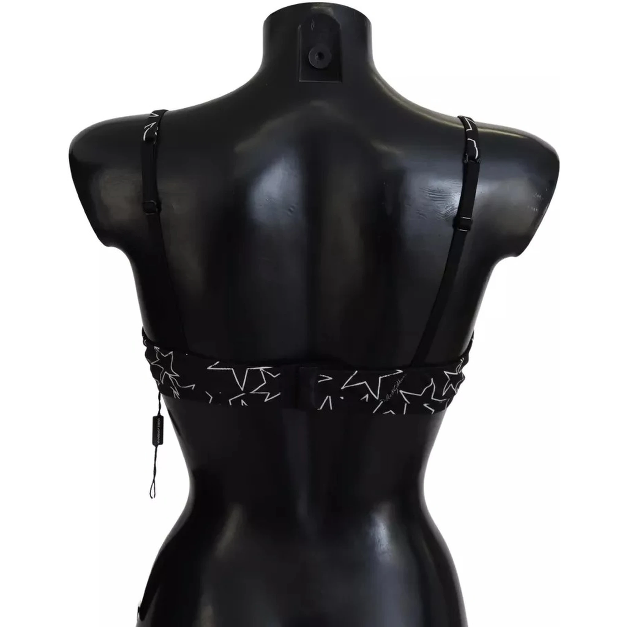 Black Millennials Star Non Wire Cotton Bra Underwear