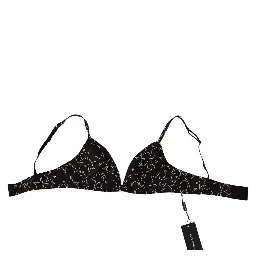 Black Millennials Star Non Wire Cotton Bra Underwear