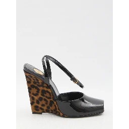 La Scandale wedge sandals