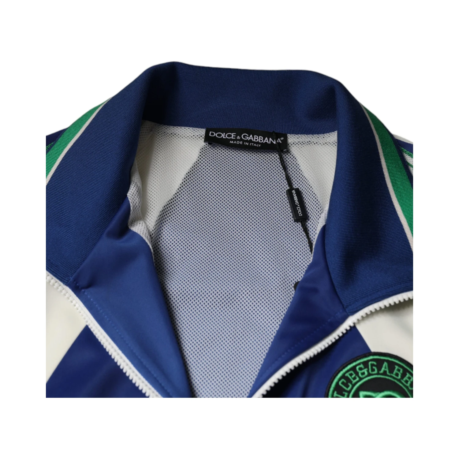 Multicolor Polyester Full Zip Bomber Jacket